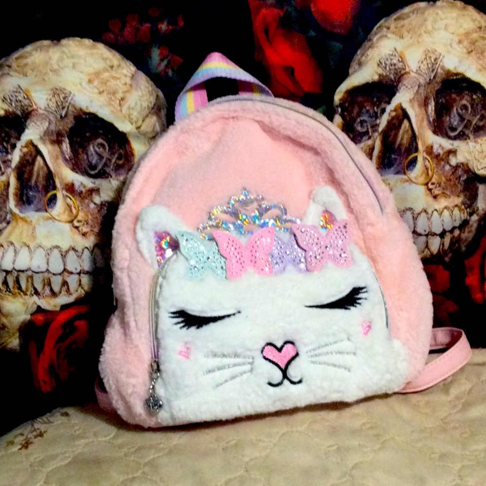 Miss Greens OMG accessories kitty cat back pack